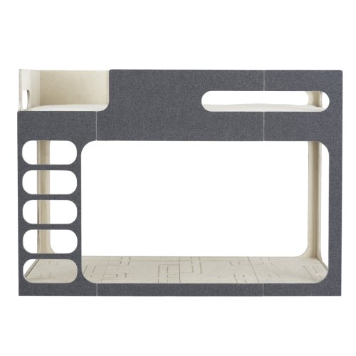 Amber in the Sky - Lit superposé - Gris